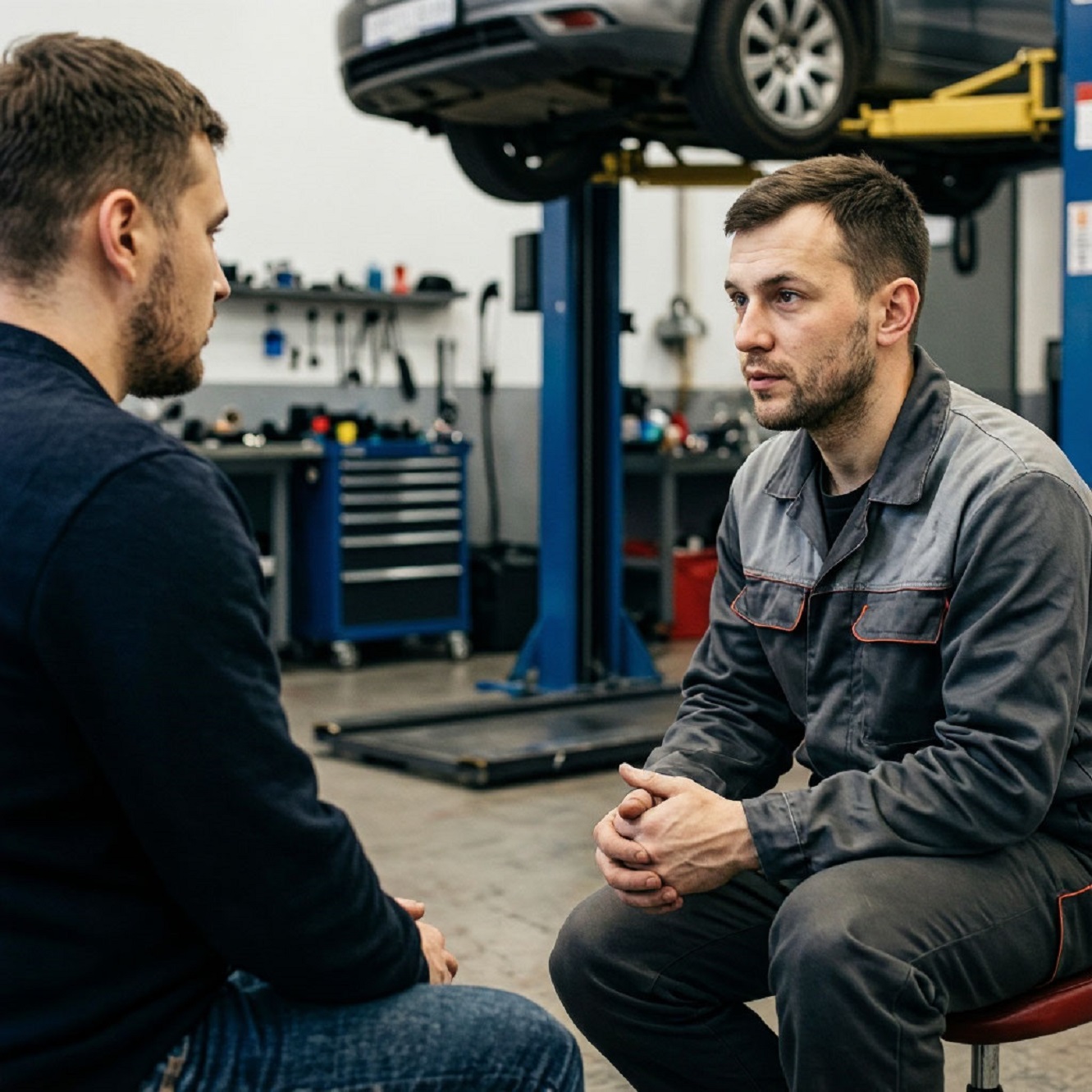 Собеседование автомеханика